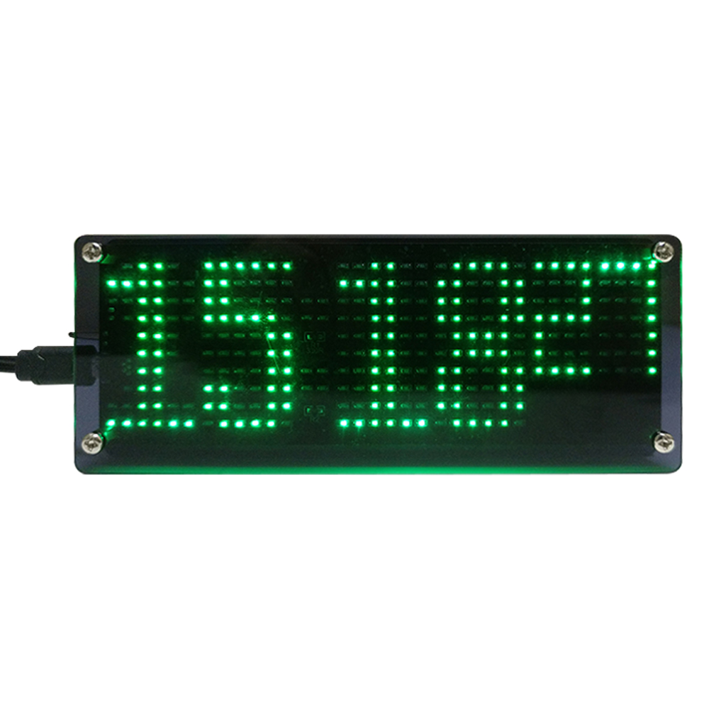 Diy Electronics News - DIY Digital Dot Matrix Uhr Elektronische