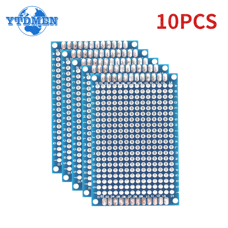 Diy Home Electronics Projects - 10pcs 4x6cm doppelseitige Leiterplatte Prototyp Universal