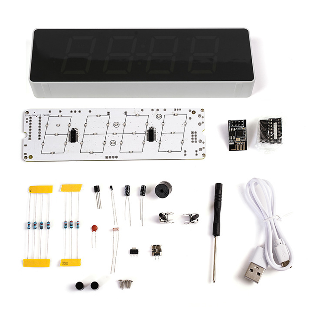 Diy Home Electronics Projects - Esp8266 iot bunte wifi uhr kit