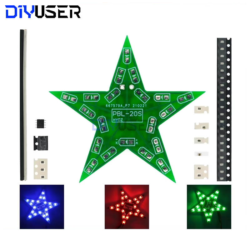 Diy Electronics News - Studenten Training DIY Kit Fünfzackiger Stern