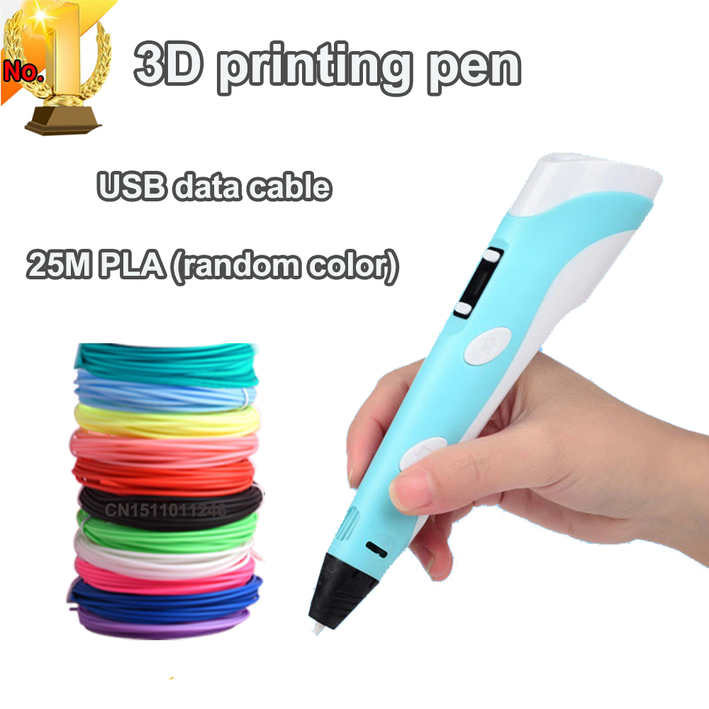Diy Electronics Filament - Elektronischer 3D-Druckstift mit LED-Anzeige, 25 m,