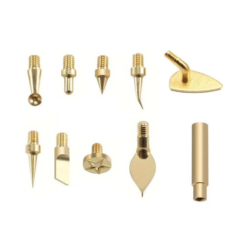 Diy Electronics News - 7/9/10Pc Wärme Einsatz Mutter Eisen Spitze