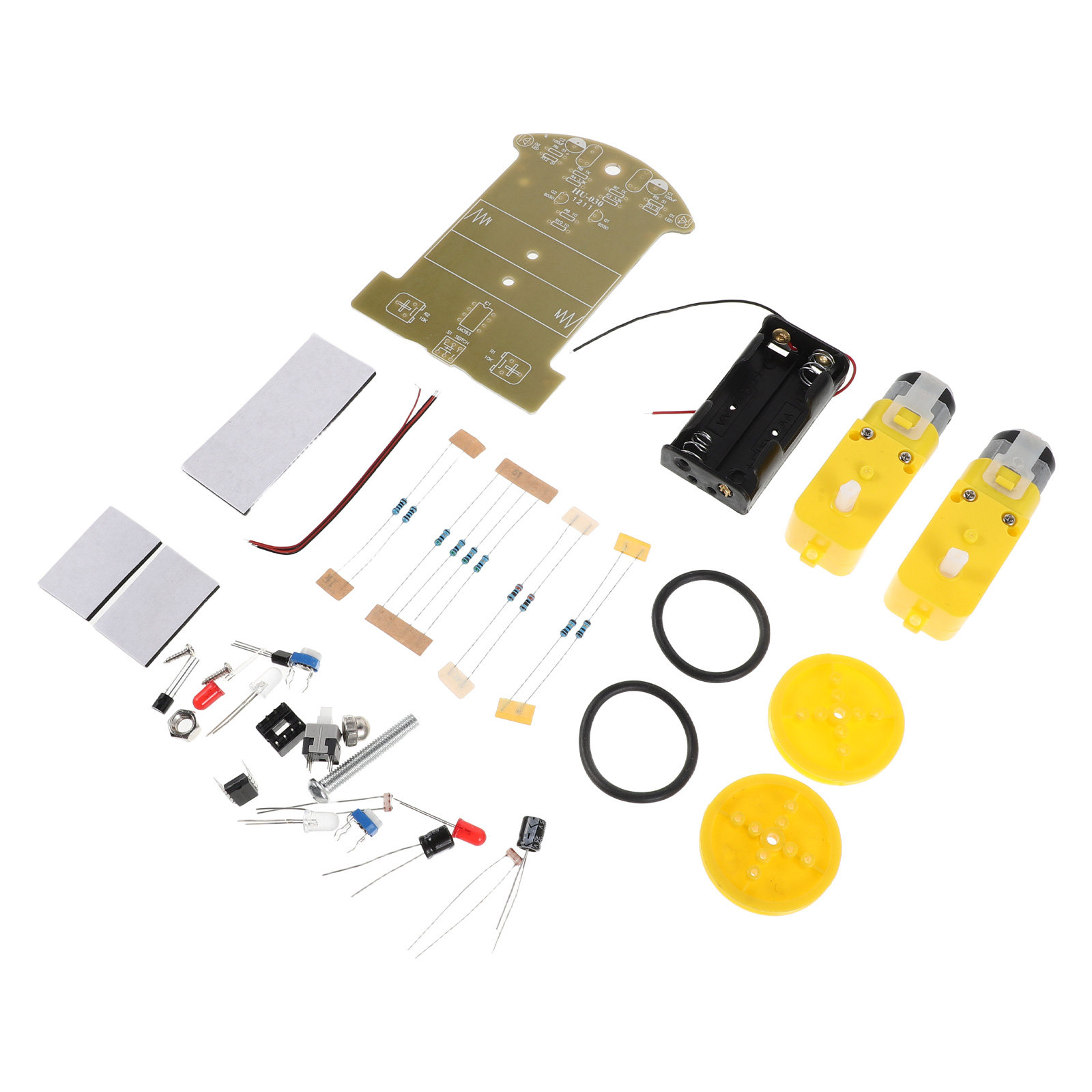 Diy Electronics Soldering Kit - 1 Set Smart Car Kit DIY