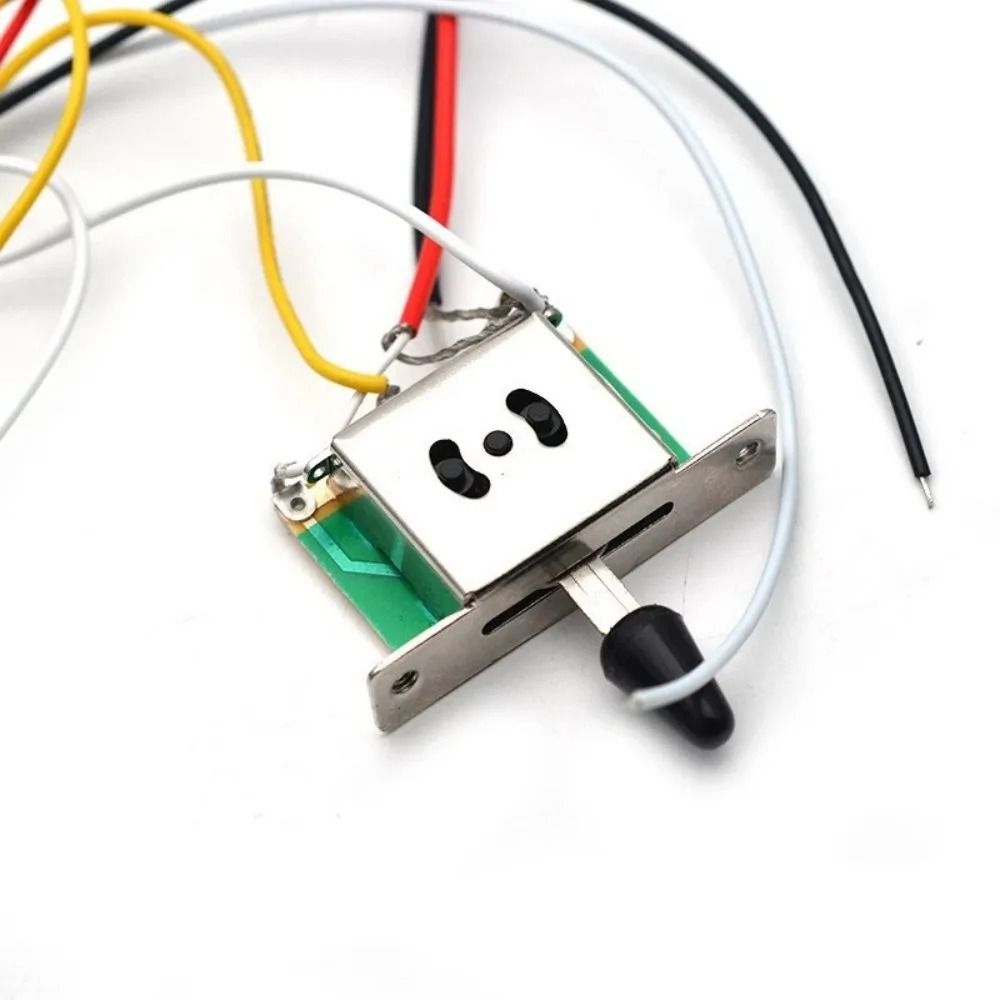 Diy Electric Guitar Electronics - 5-Wege-Schalter E-Gitarren-Tonabnehmer Zwei Töne Ein Lautstärkeregler