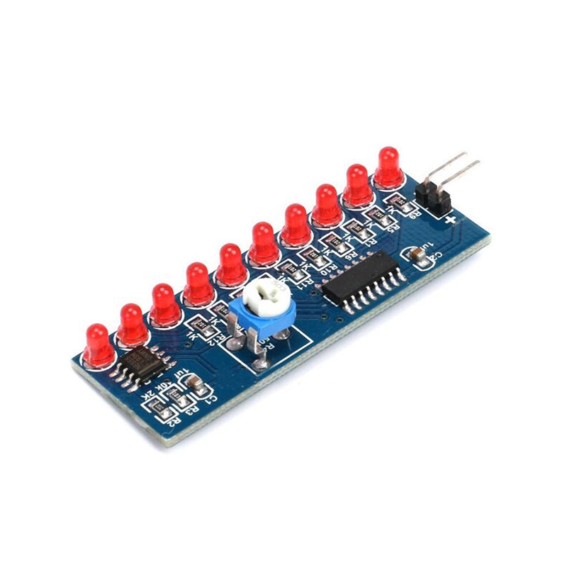 Diy Electronics News - NE555+CD4017 Laufendes LED-Flow-LED-Licht, elektronische Produktionssuite, DIY-Kit
