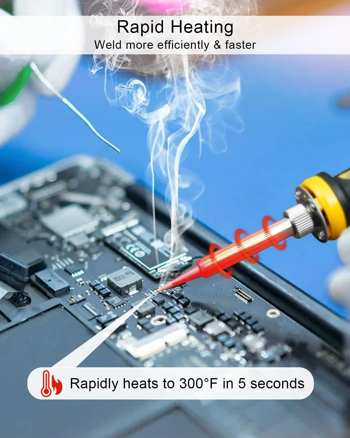 Tragbares Lötkolben-Set, kompa – Diy Electronics News Bewertung und Preis