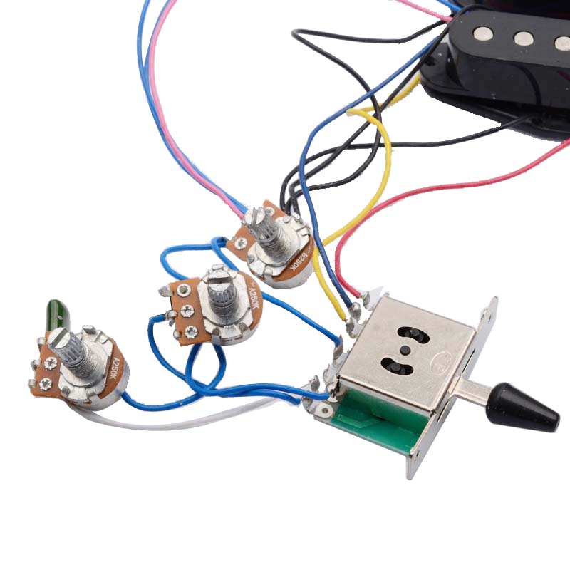 E-Gitarre Pickup Kabelbaum vor – Diy Electric Guitar Electronics Bewertung und Preis