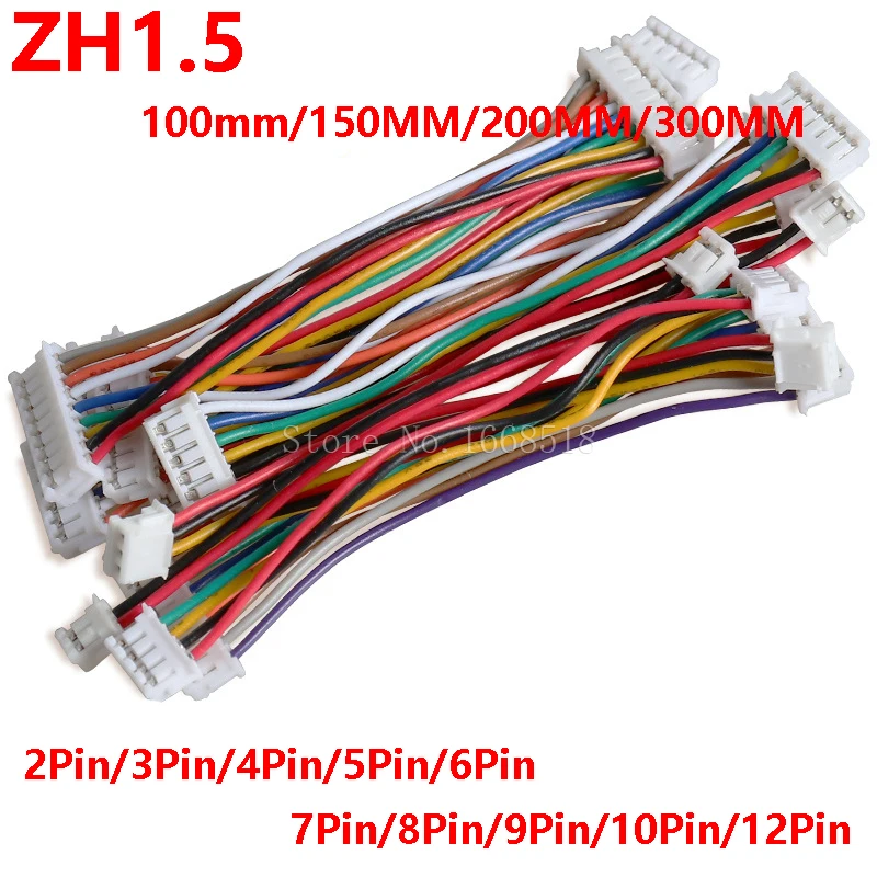 10PCS ZH 1,5mm Draht Kabel Ste – Diy Electronics Wire Bewertung und Preis