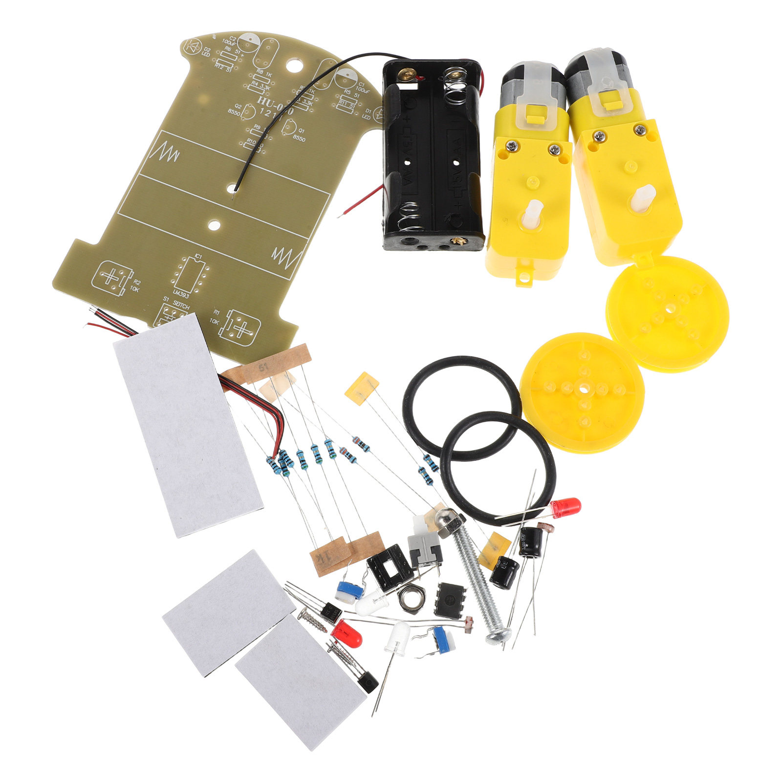 1 Set Linienfolge-Roboter-Auto – Diy Electronics Soldering Kit Bewertung und Preis