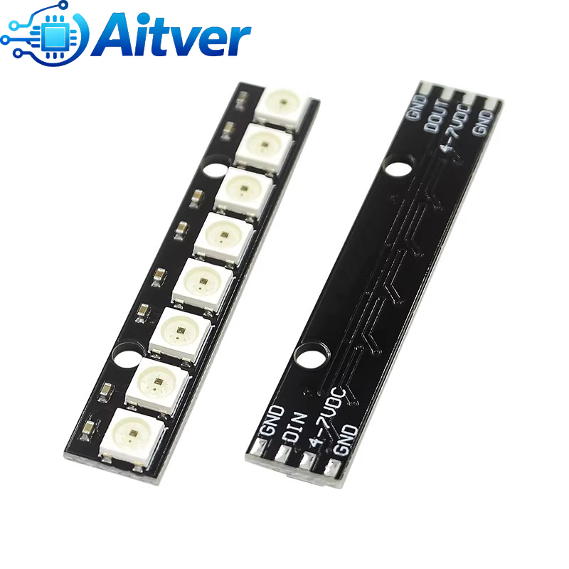 WS2812B 8Bit RGB-LED-Modul, 5  – Diy Electronics Address Bewertung und Preis