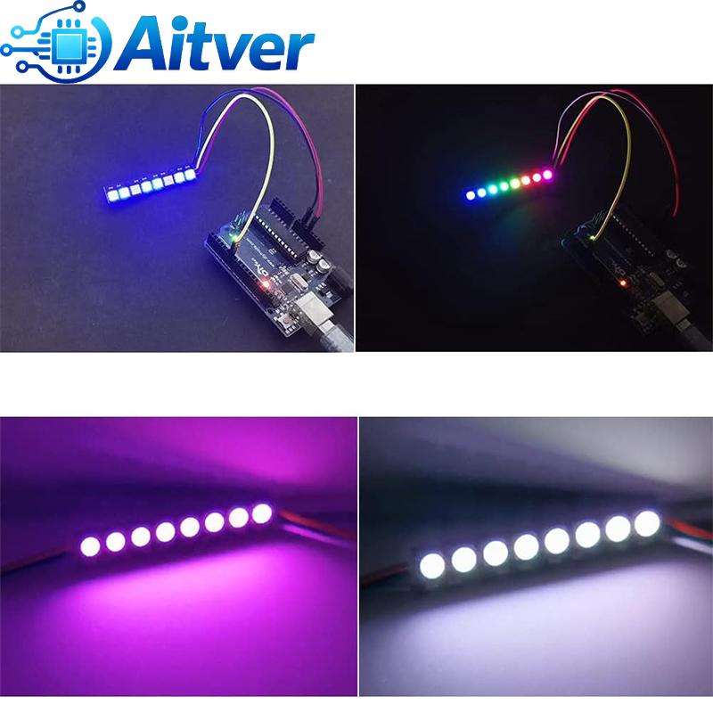 WS2812B 8Bit RGB-LED-Modul, 5  – Diy Electronics Address Bewertung und Preis