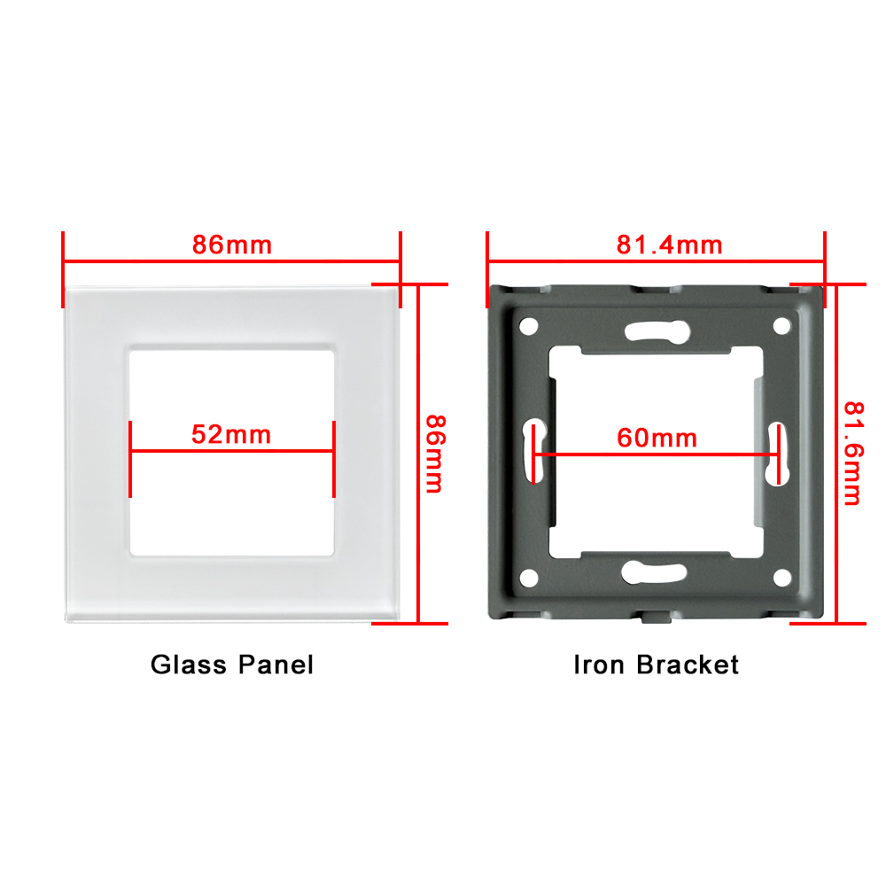 UBARO 86×86mm EU-Steckdosen-DI – Diy Q Bewertung und Preis