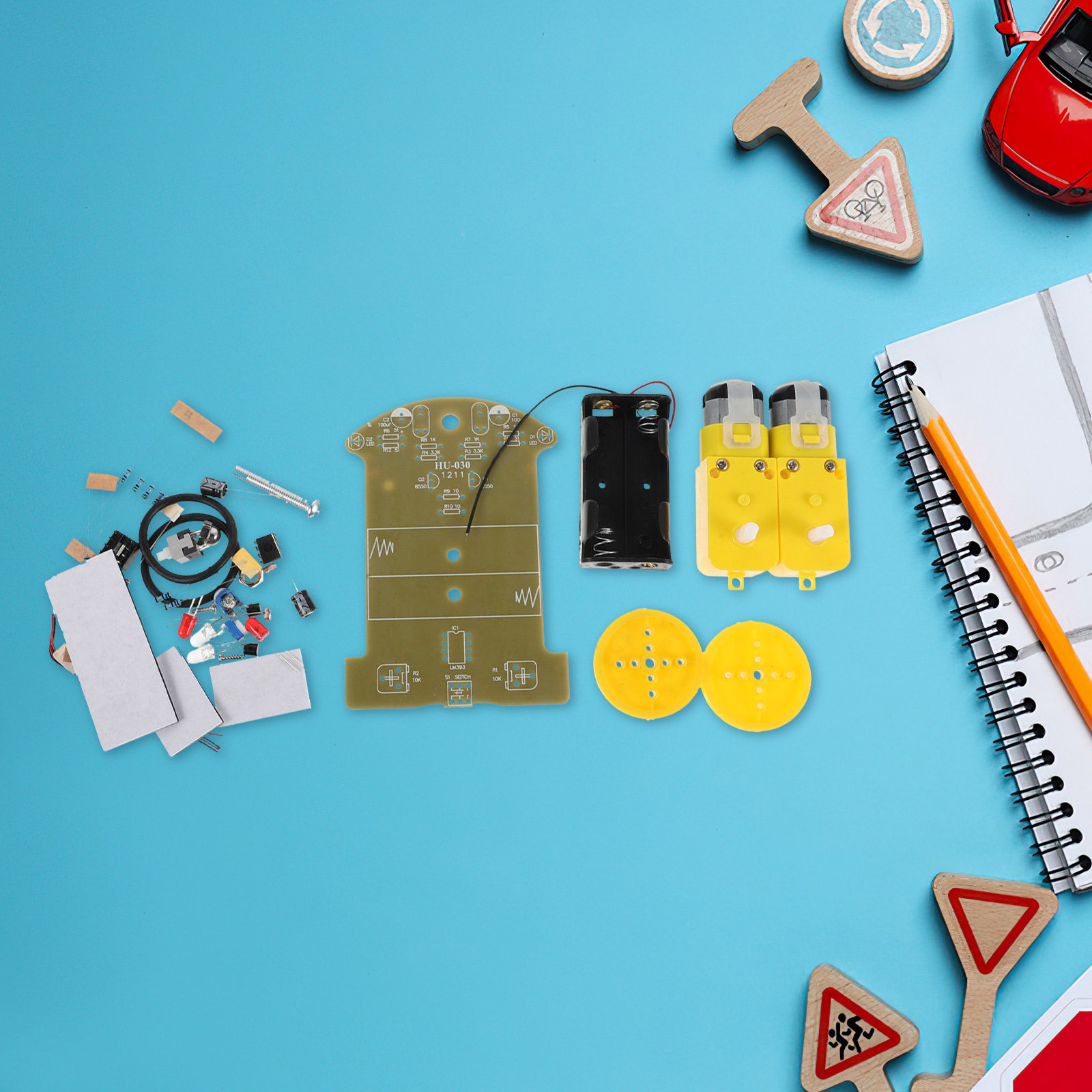 1 Set Smart Car Kit DIY Intell – Diy Electronics Soldering Kit Bewertung und Preis