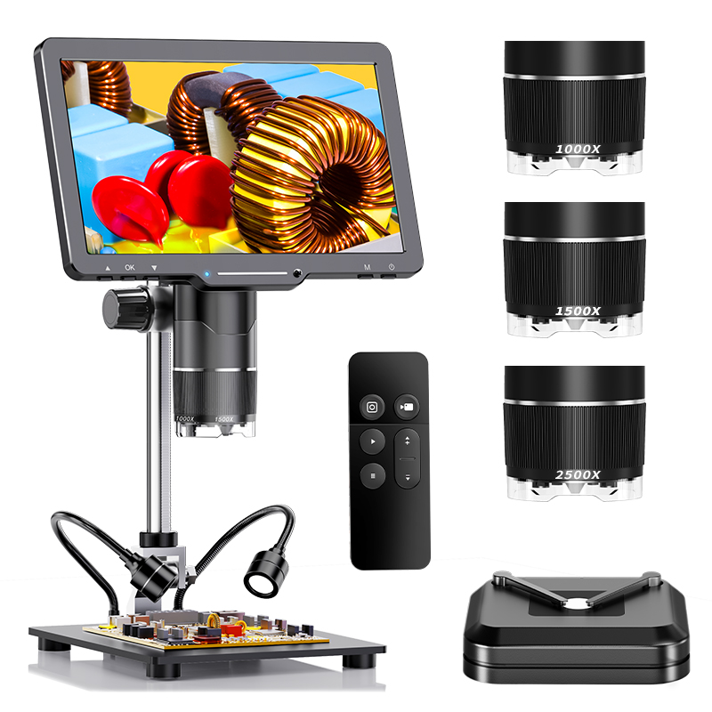 2500X HDMI Digitalmikroskop 3  – Diy Microscope For Electronics Repair Bewertung und Preis