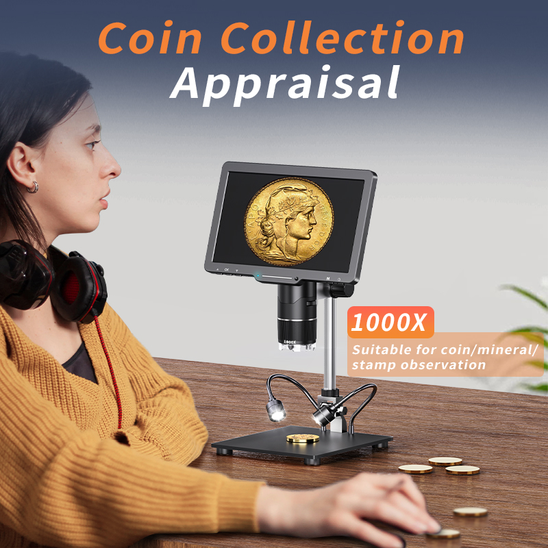 2500X HDMI Digitalmikroskop 3  – Diy Microscope For Electronics Repair Bewertung und Preis