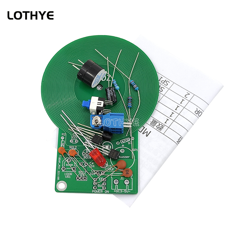 DC 3V-5V Metalldetektor-Kit DI – Diy Electronics Soldering Kit Bewertung und Preis