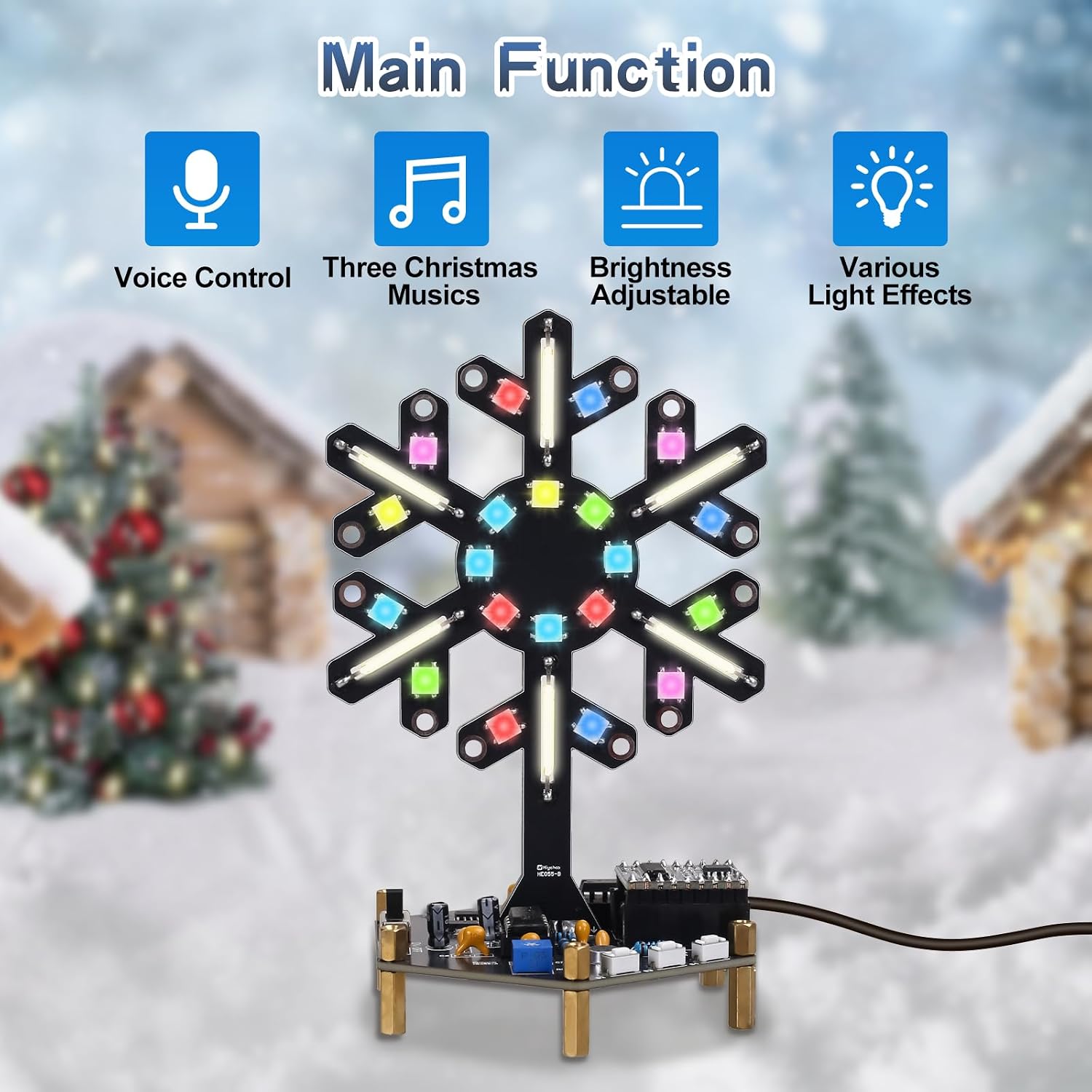 Sprachgesteuertes Spektrum-Lic – Diy Electronics News Bewertung und Preis