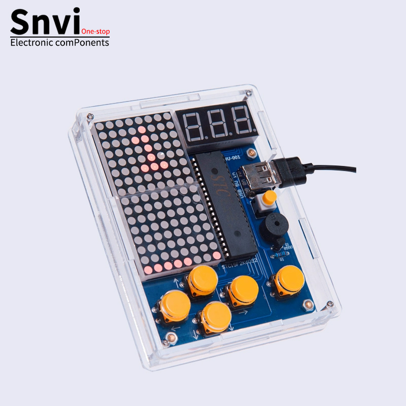 Snvi DIY Pixel-Spielkonsole Ba – Diy Electronics Game Bewertung und Preis